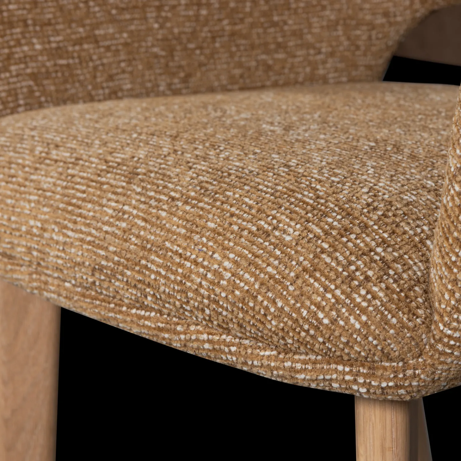 Eetkamerstoelen Met Armleuning-WOOOD Murat Eetkamerstoel Yellow