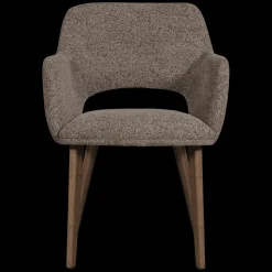 Eetkamerstoelen Met Armleuning-WOOOD Murat Eetkamerstoel Taupe
