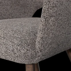 Eetkamerstoelen Met Armleuning-WOOOD Murat Eetkamerstoel Taupe