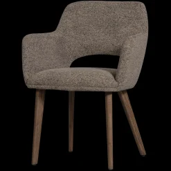 Eetkamerstoelen Met Armleuning-WOOOD Murat Eetkamerstoel Taupe