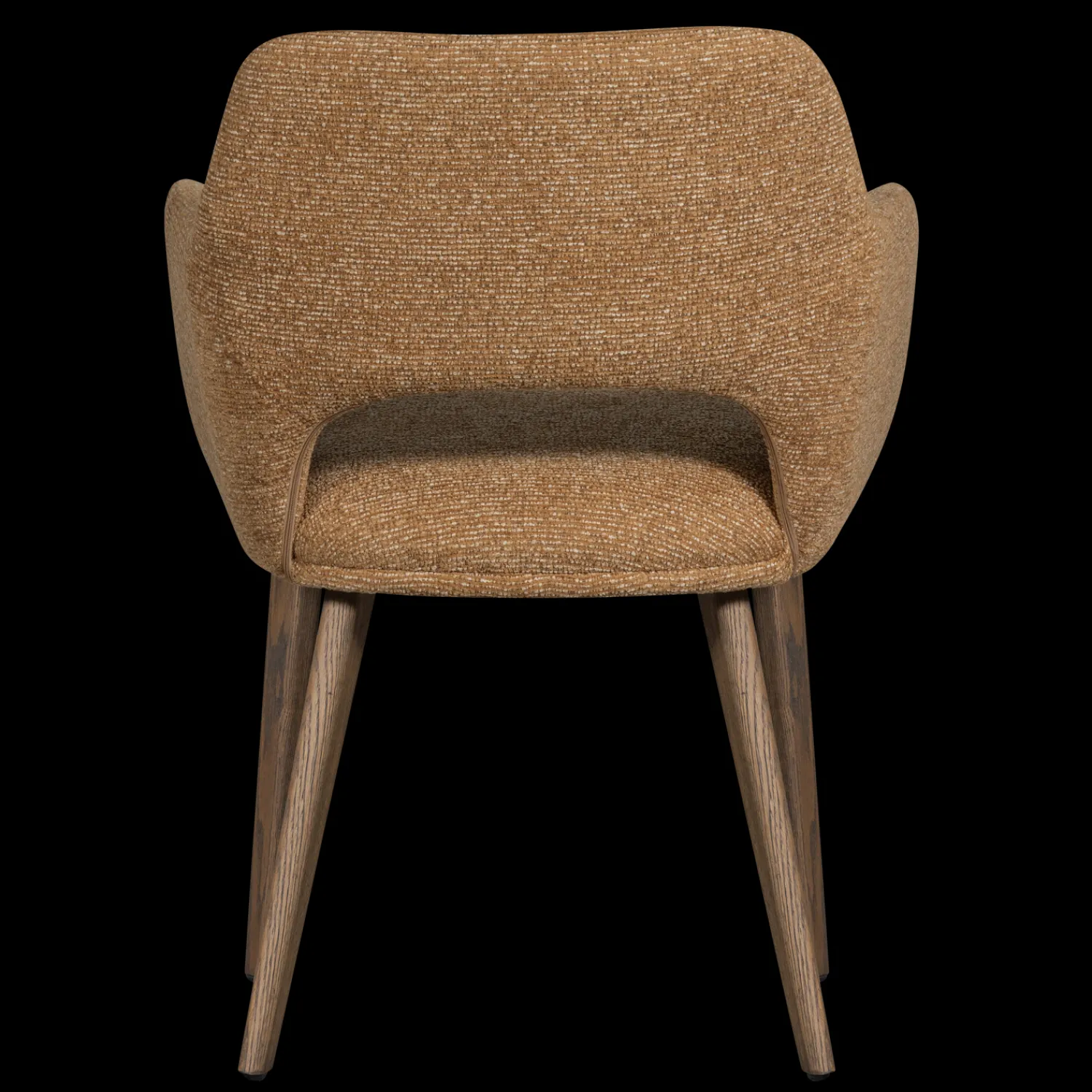 Eetkamerstoelen Met Armleuning-WOOOD Murat Eetkamerstoel Yellow