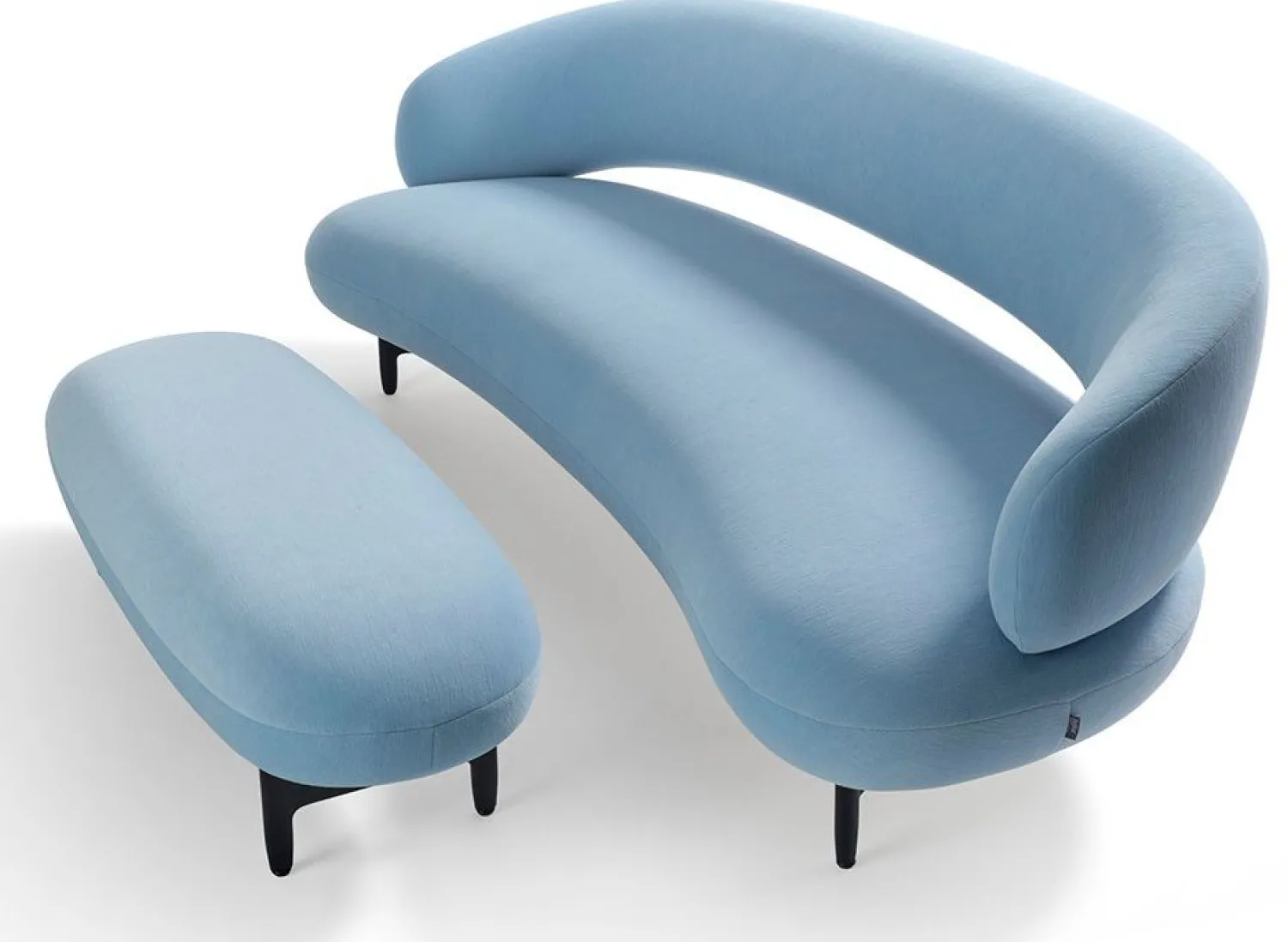 Zitbanken-Artifort Muse Bank Blauw