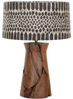 Tafellampen|Tafellampen-MUST Living Jungle Tribal Tafellamp Natural