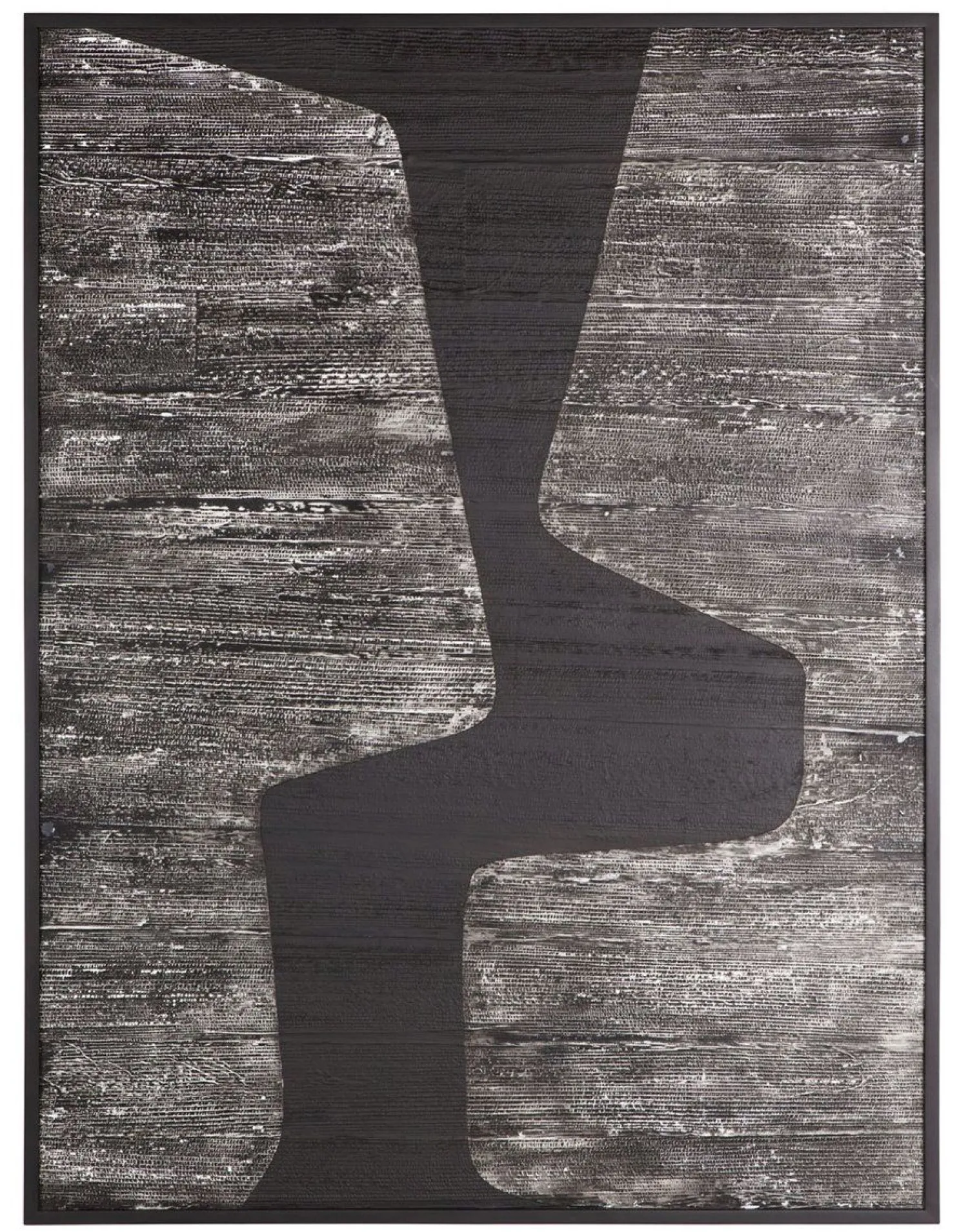 Wanddecoraties-MUST Living Opposites Attract Wanddecoratie Zwart