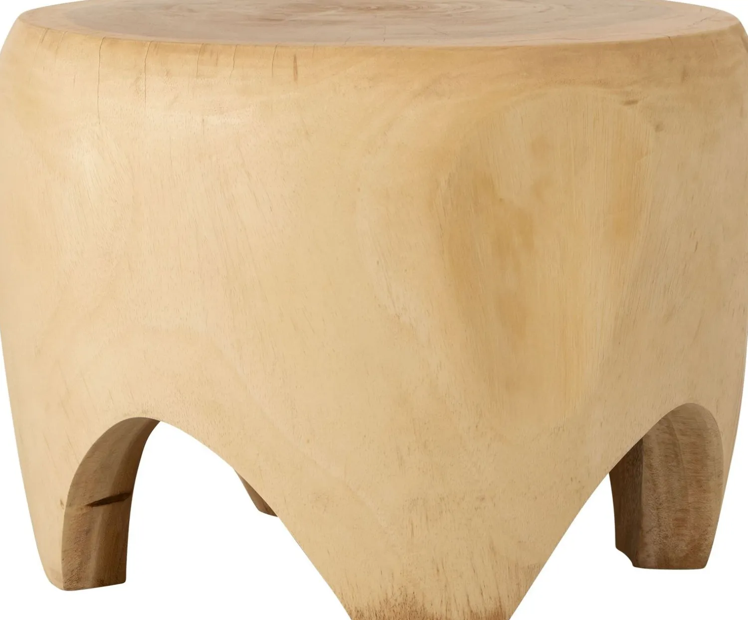 Houten Bijzettafels|Industriële Bijzettafels-MUST Living Puro L Bijzettafel Naturel