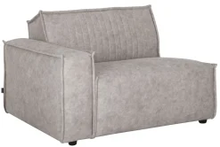 Elementenbanken-MUST Living Rally 1-zits met arm links Elementenbank Light Grey