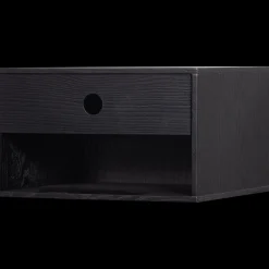 Nachtkastjes-WOOOD Nancy Nachtkastje Black