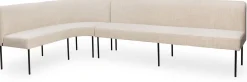 Stoffen Eetkamerbanken-Eijerkamp Collectie Naomi Eetkamerbank Beige