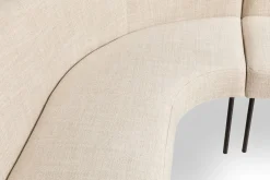 Stoffen Eetkamerbanken-Eijerkamp Collectie Naomi Eetkamerbank Beige