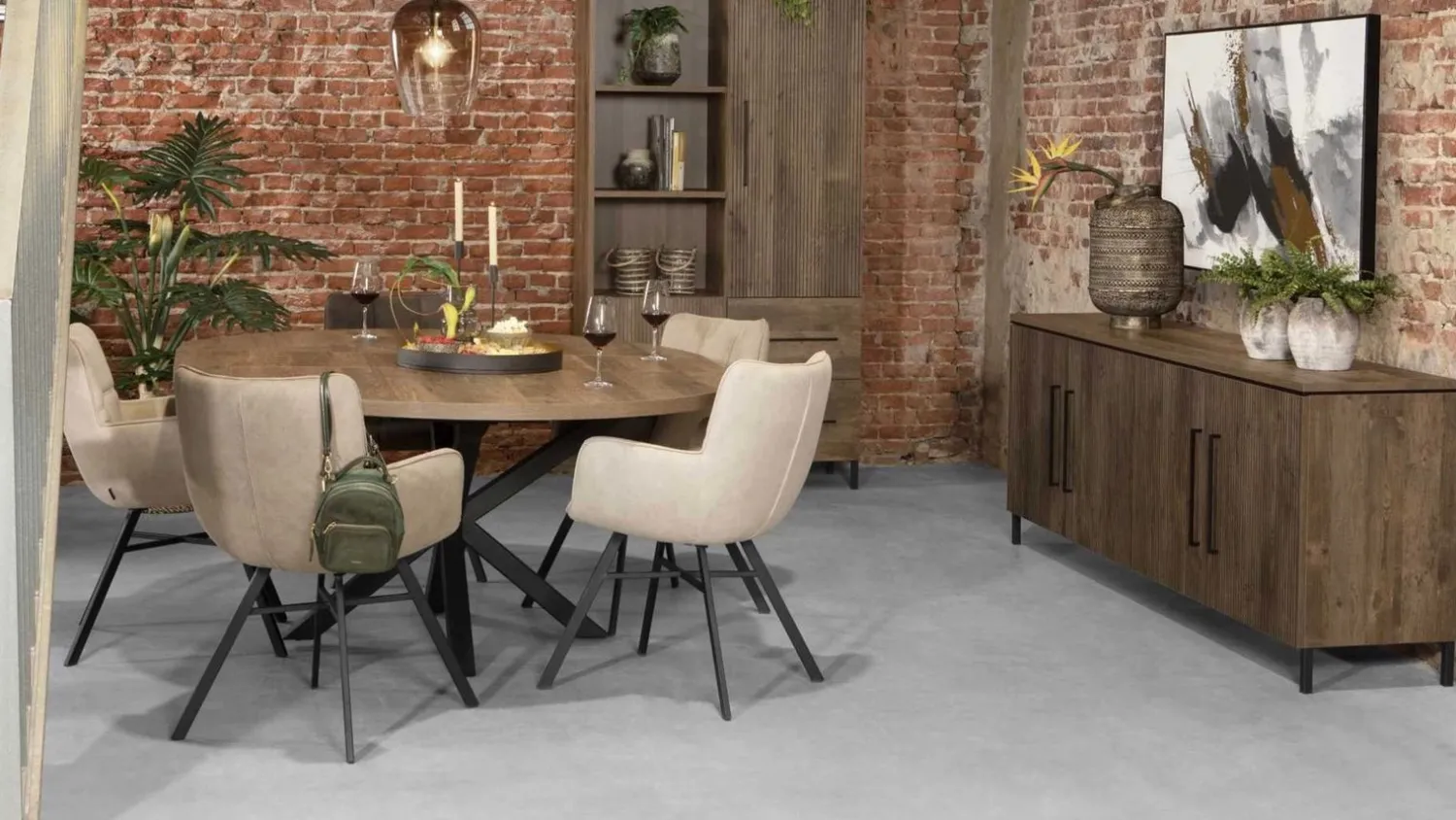 Dressoirs-Feelings Wonen Napoli Dressoir Mokka