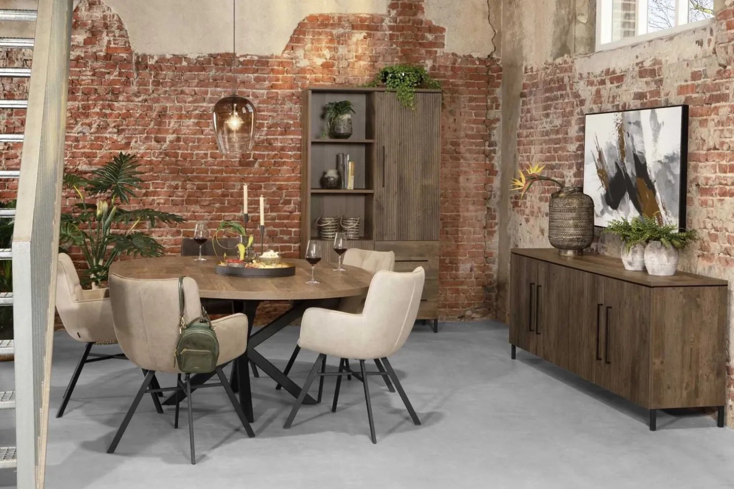 Dressoirs-Feelings Wonen Napoli Dressoir Mokka