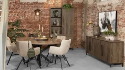 Opbergkasten|Opbergkasten-Feelings Wonen Napoli Opbergkast Mokka