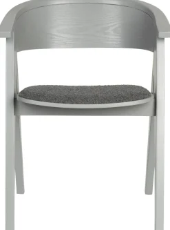 Eetkamerstoelen Met Armleuning-Zuiver NDSM Armstoel Grijs