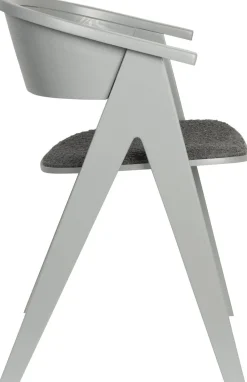 Eetkamerstoelen Met Armleuning-Zuiver NDSM Armstoel Grijs