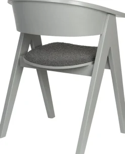 Eetkamerstoelen Met Armleuning-Zuiver NDSM Armstoel Grijs