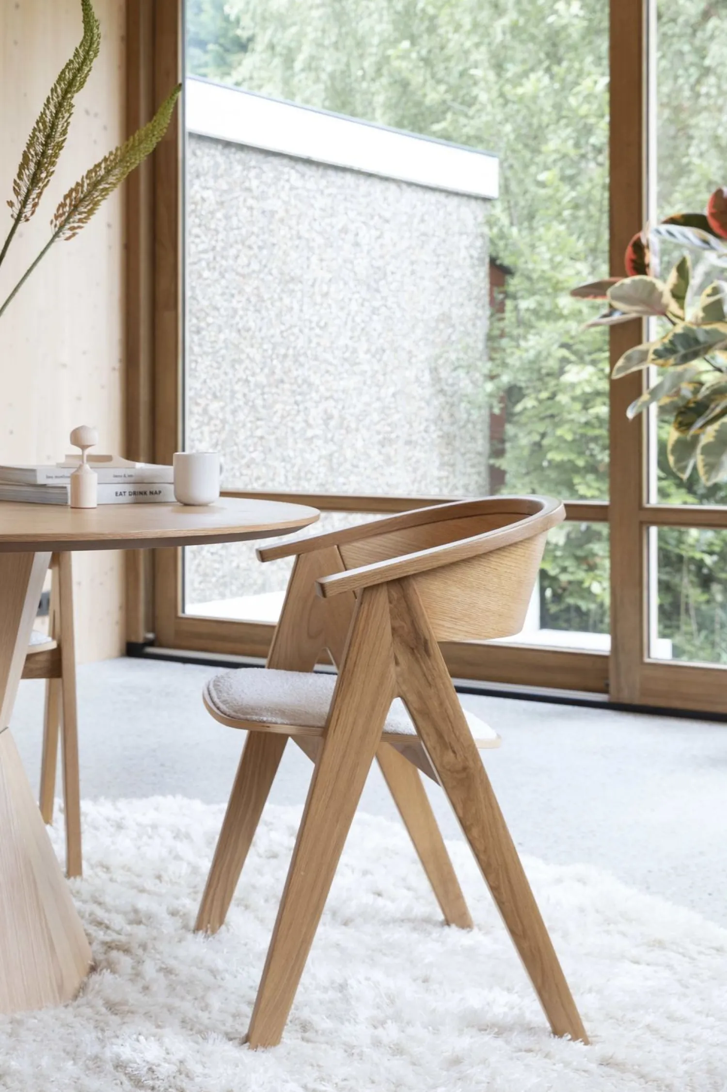 Eetkamerstoelen Met Armleuning-Zuiver NDSM Armstoel Naturel