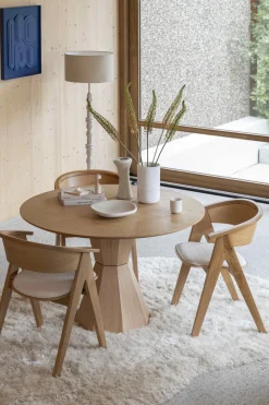 Eetkamerstoelen Met Armleuning-Zuiver NDSM Armstoel Naturel