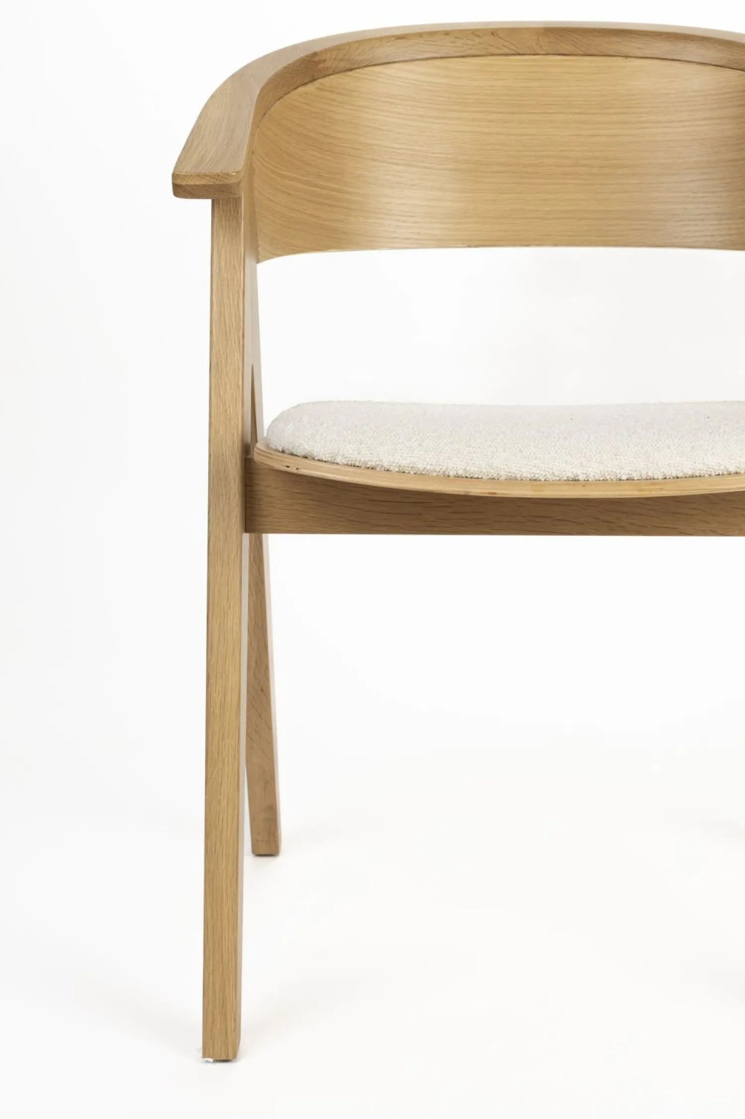 Eetkamerstoelen Met Armleuning-Zuiver NDSM Armstoel Naturel