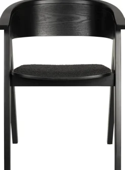 Design Stoelen|Eetkamerstoelen Met Armleuning-Zuiver NDSM Armstoel Zwart