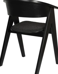 Design Stoelen|Eetkamerstoelen Met Armleuning-Zuiver NDSM Armstoel Zwart