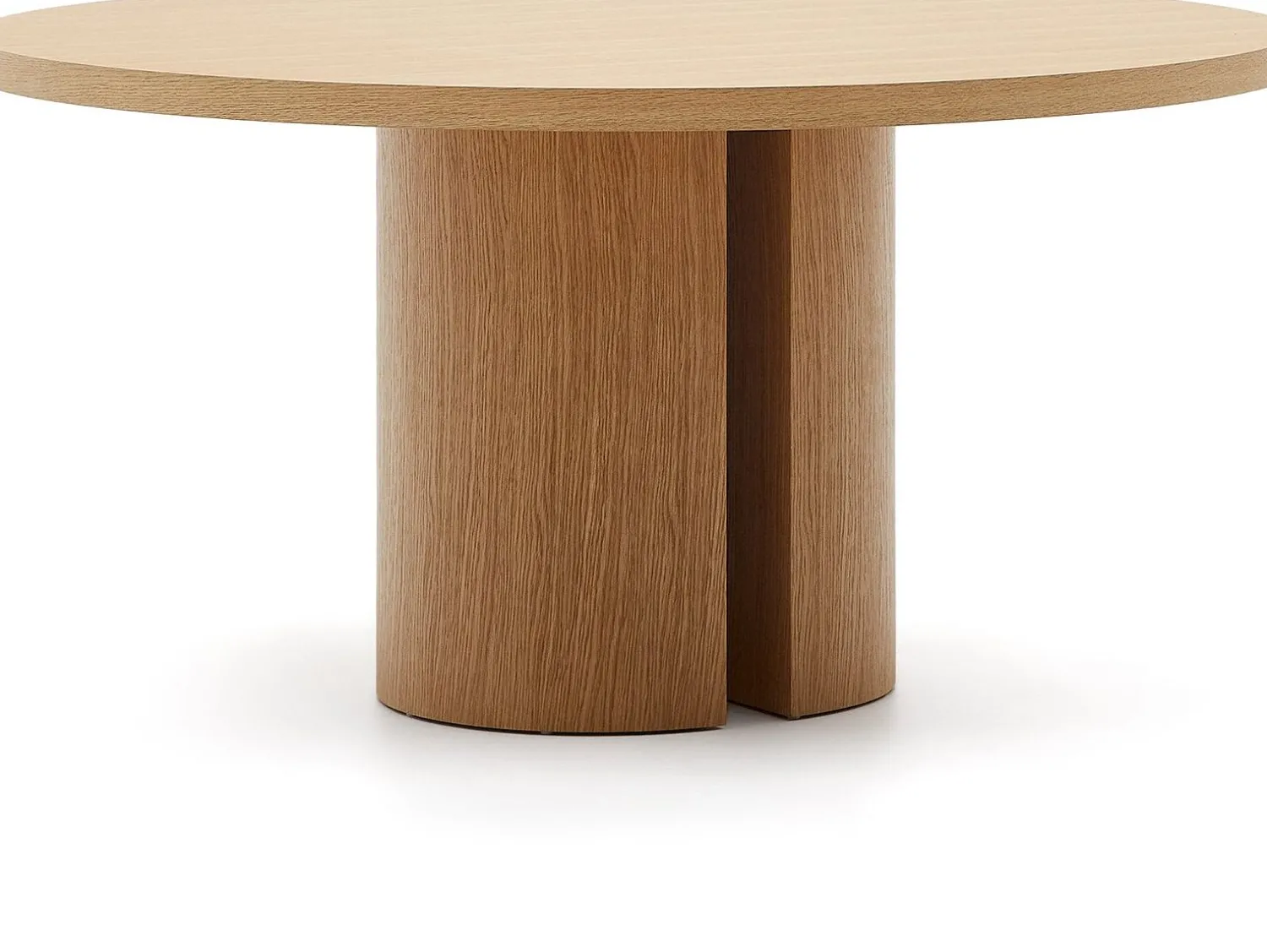 Ronde Eettafels-Kave Home Nealy Rond Eettafel Naturel