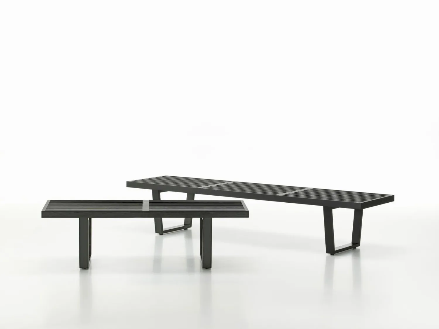 Zitbanken-Vitra Nelson Bank Zwart