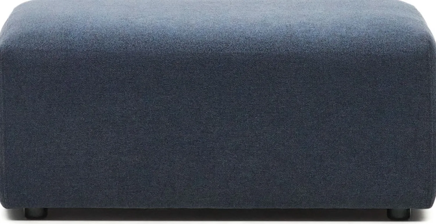 Hockers|Poefs-Kave Home Neom Groot Hocker Blauw