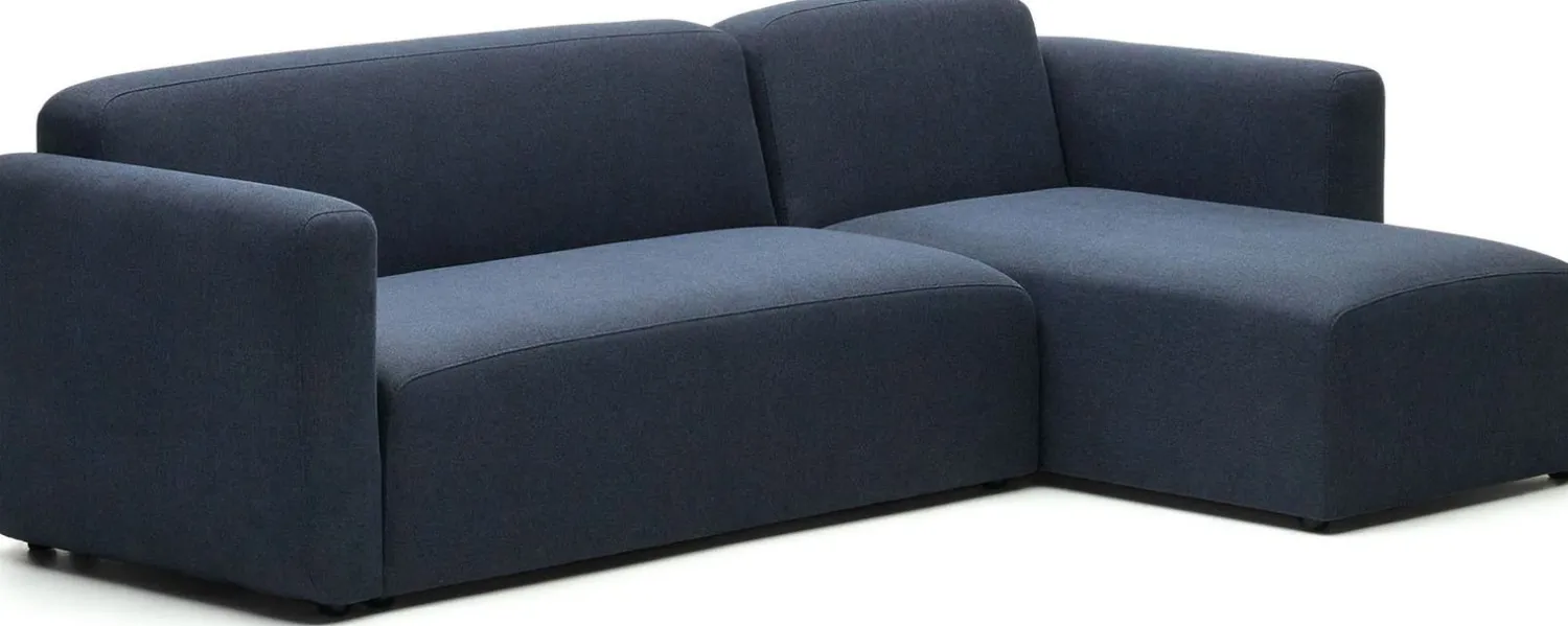 Hoekbanken-Kave Home Neom Hoekbank Blauw