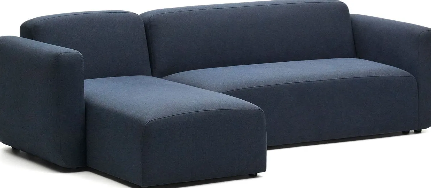 Hoekbanken-Kave Home Neom Hoekbank Blauw