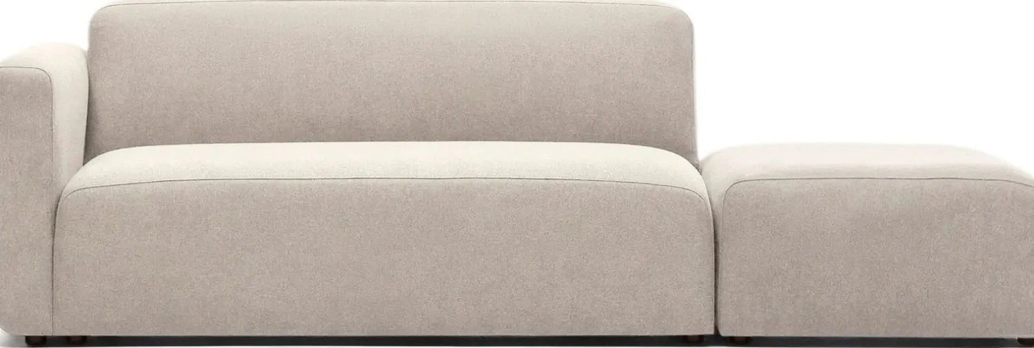 Elementenbanken-Kave Home Neom 2-Zits Elementenbank Beige