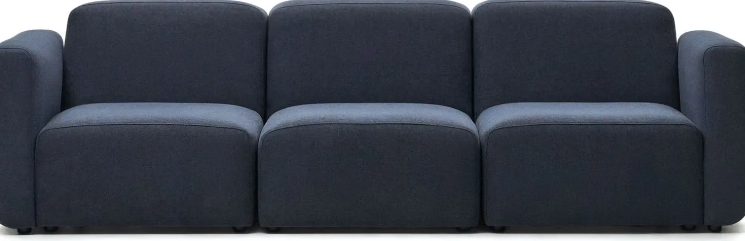Zitbanken-Kave Home Neom 3-Zitsbank Blauw