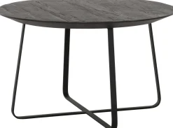 Houten Salontafels|Ronde Salontafels-DTP Home Neptunes L Salontafel Zwart