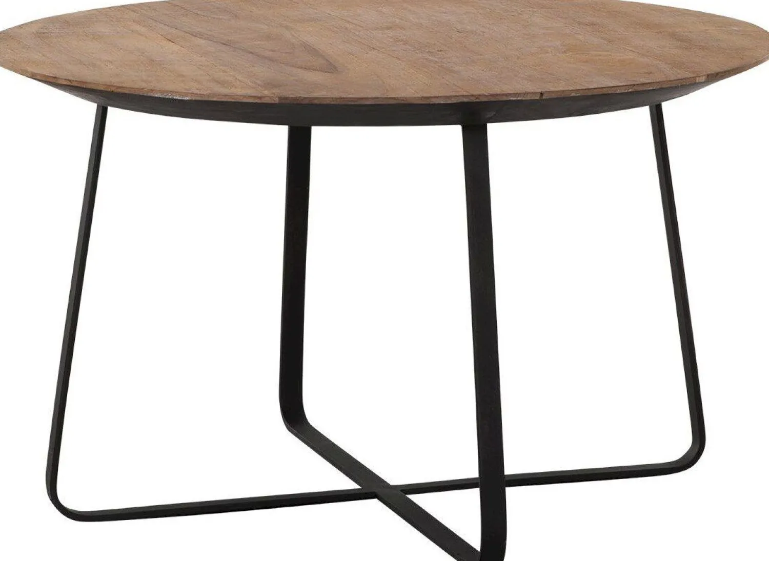 Houten Salontafels|Ronde Salontafels-DTP Home Neptunes L Salontafel Naturel