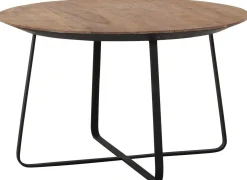 Houten Salontafels|Ronde Salontafels-DTP Home Neptunes L Salontafel Naturel