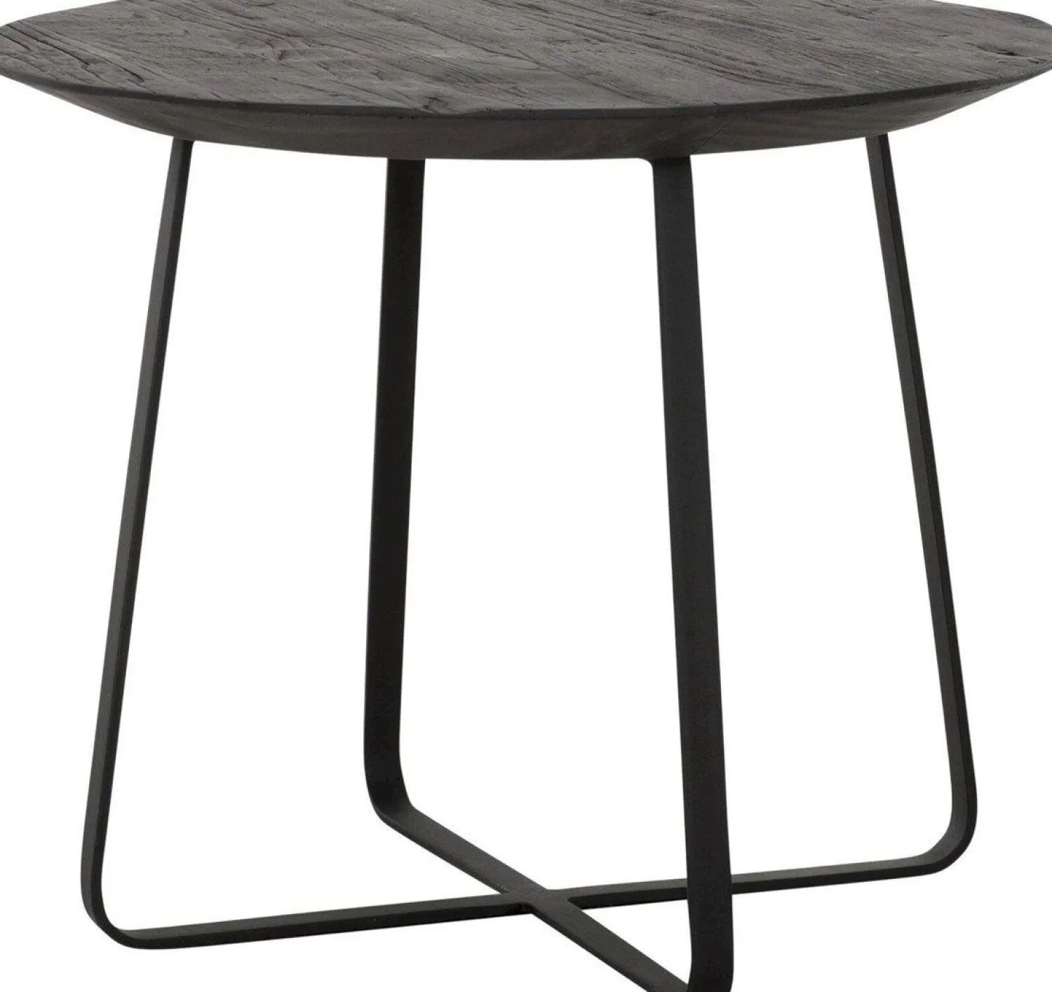 Houten Salontafels|Ronde Salontafels-DTP Home Neptunes M Salontafel Zwart