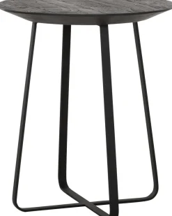 Houten Salontafels|Ronde Salontafels-DTP Home Neptunes S Salontafel Zwart