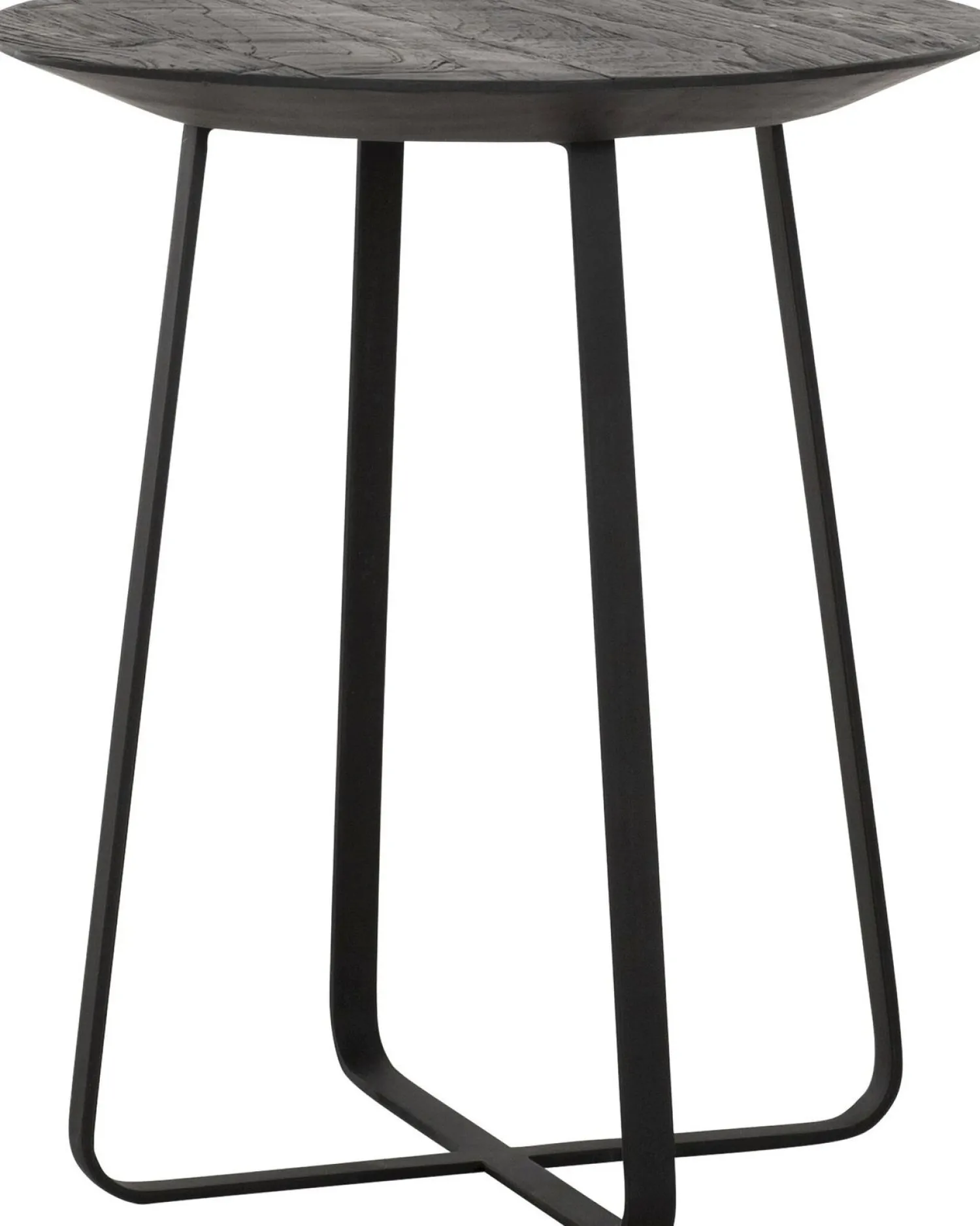 Houten Salontafels|Ronde Salontafels-DTP Home Neptunes S Salontafel Zwart