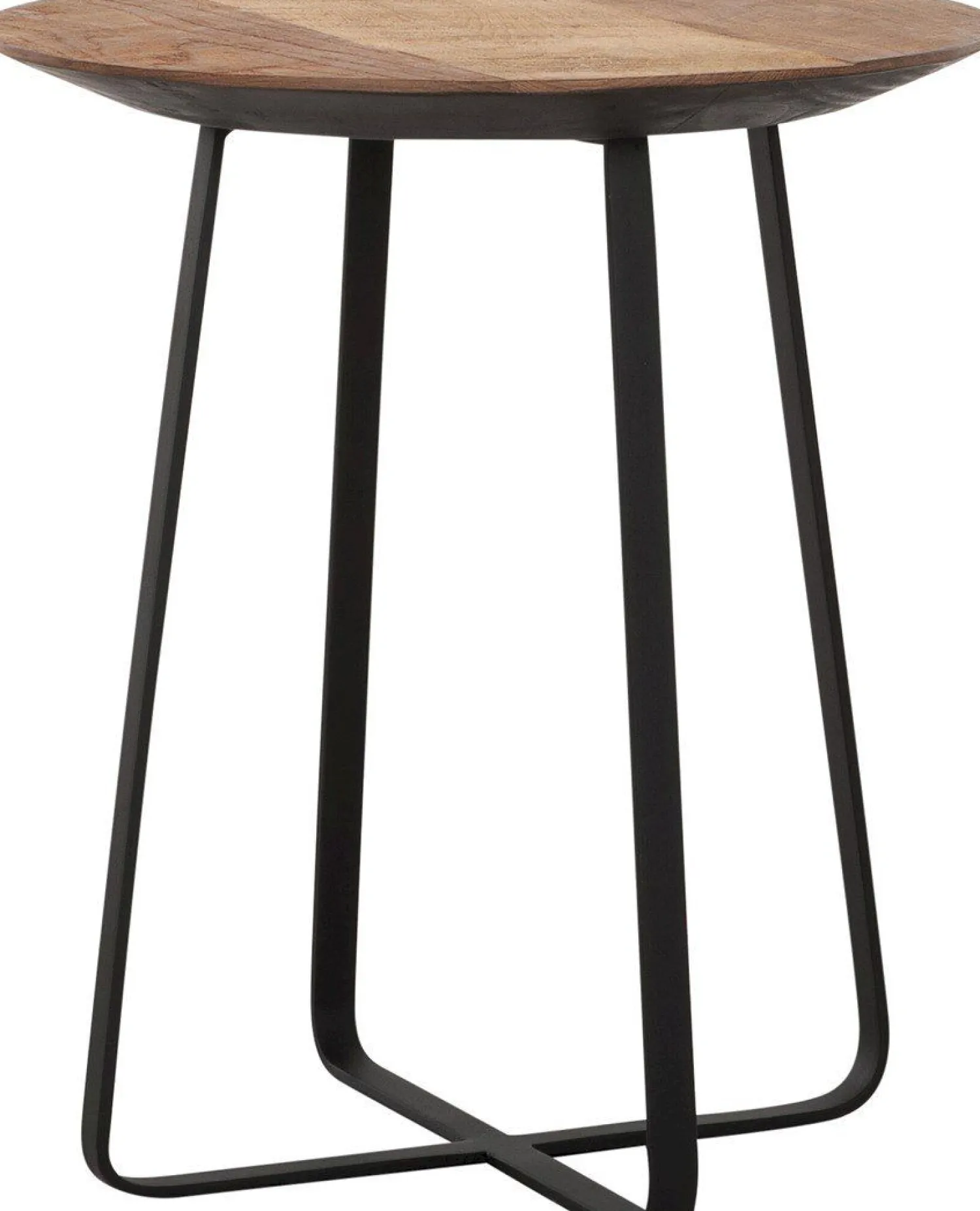 Houten Salontafels|Ronde Salontafels-DTP Home Neptunes S Salontafel Naturel