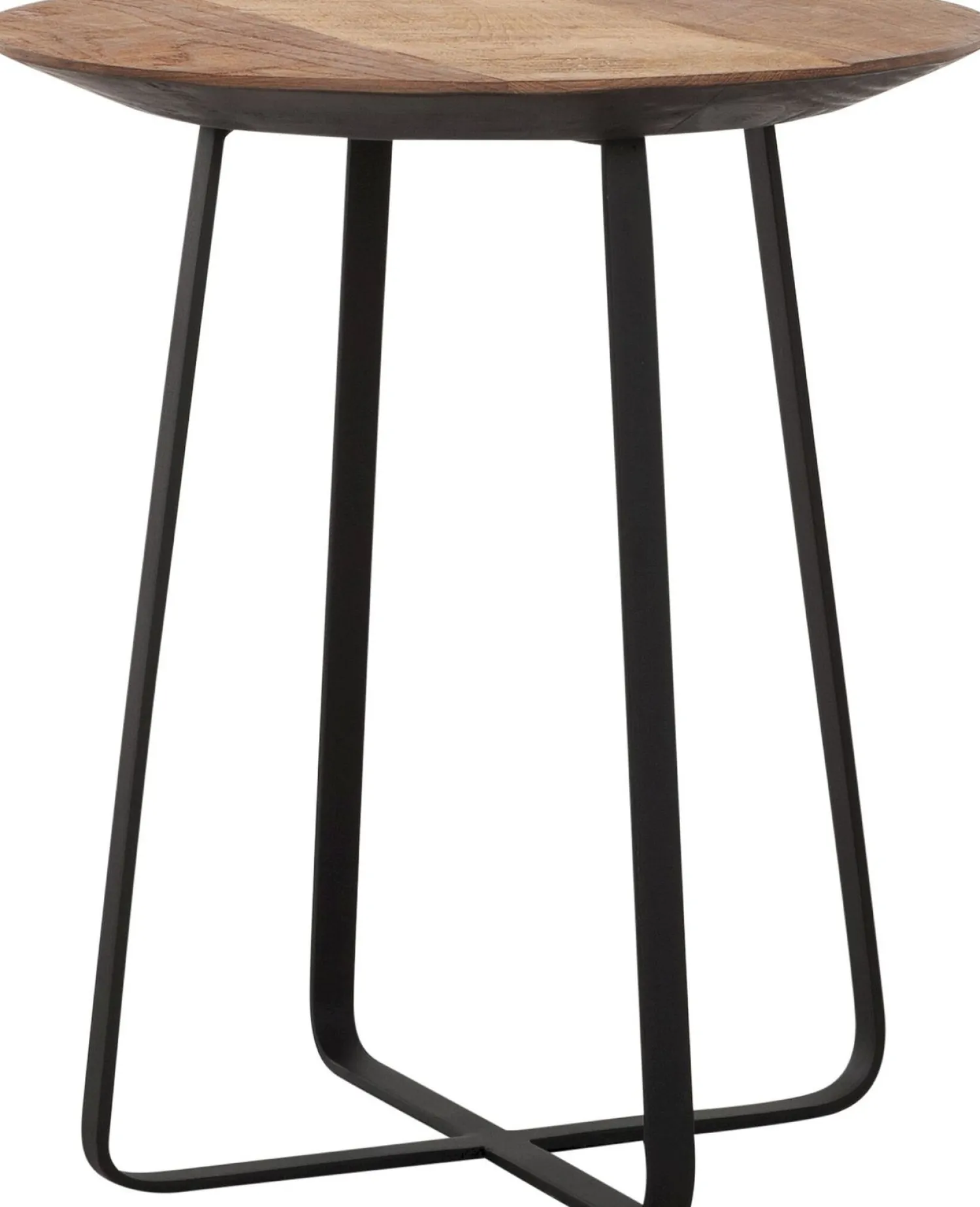 Houten Salontafels|Ronde Salontafels-DTP Home Neptunes S Salontafel Naturel