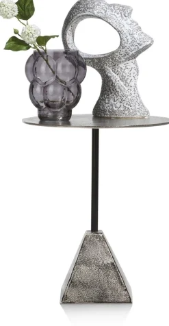 Ronde Bijzettafels-COCO maison Nick Bijzettafel Grijs