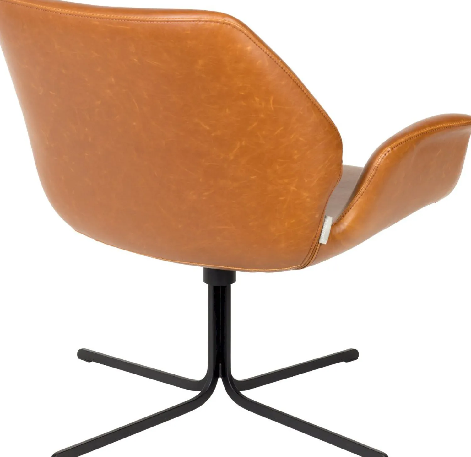 Draaifauteuils-Zuiver Nikki Fauteuil Brown