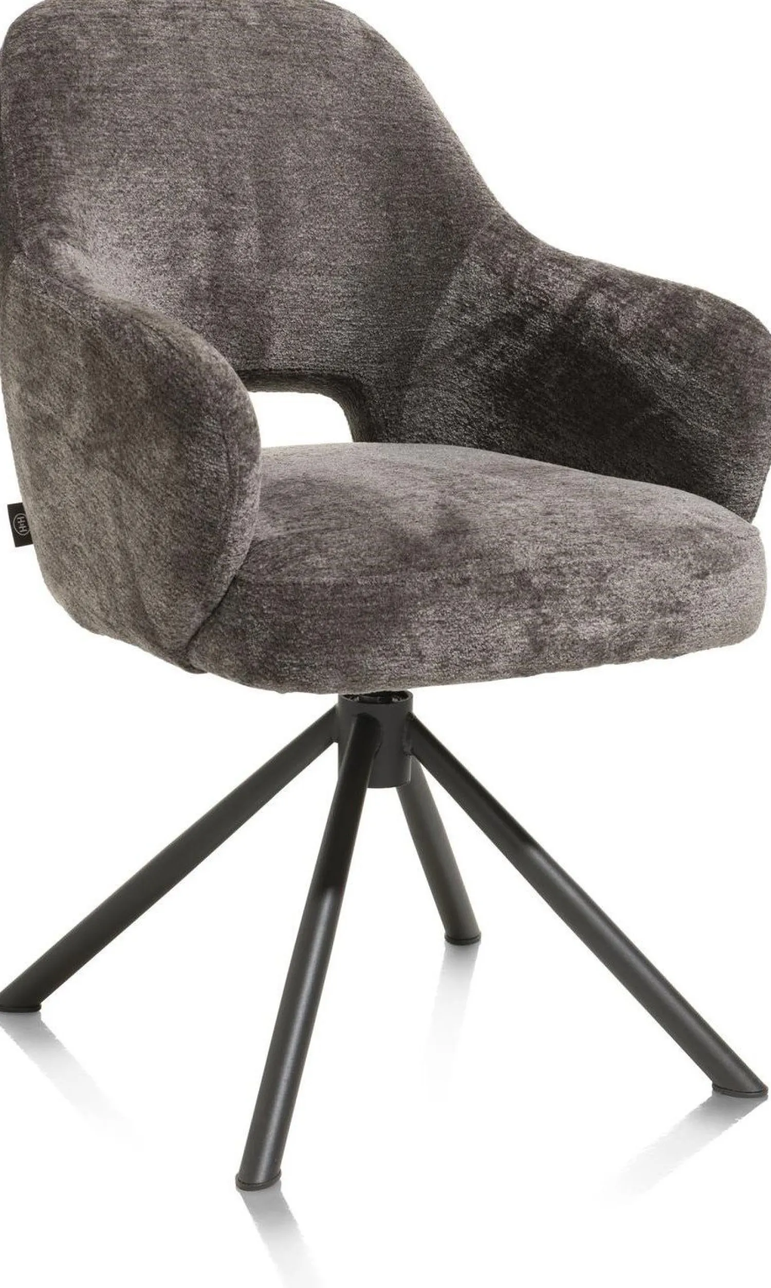 Eetkamerstoelen Met Armleuning-Henders en Hazel Nikolas Armstoel Lava