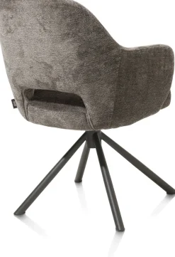 Eetkamerstoelen Met Armleuning-Henders en Hazel Nikolas Armstoel Lava