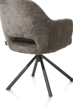 Eetkamerstoelen Met Armleuning-Henders en Hazel Nikolas Armstoel Lava