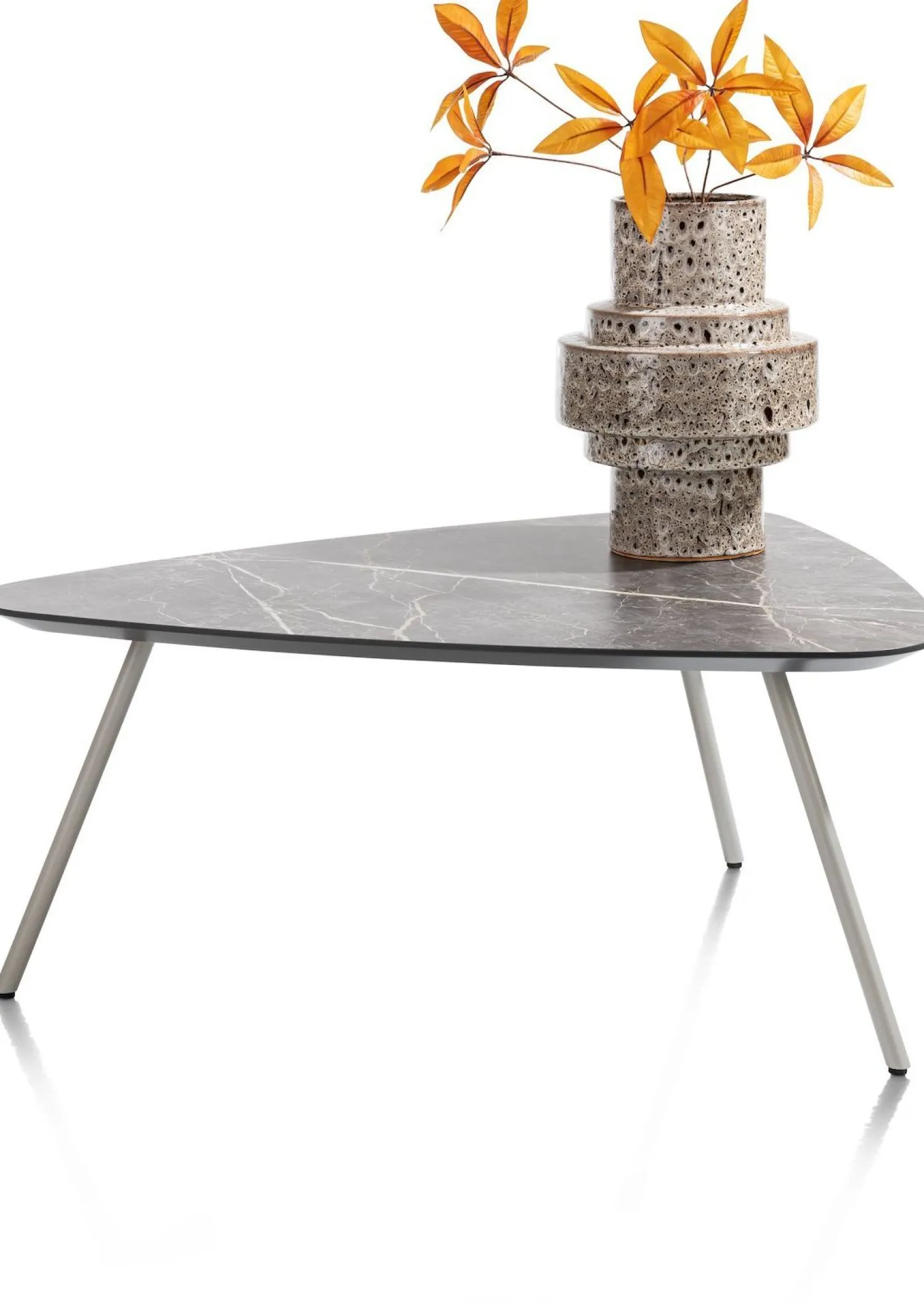 Organische Salontafels-XOOON Niora Salontafel Lichtgrijs