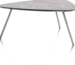 Organische Salontafels-XOOON Niora Salontafel Lichtgrijs