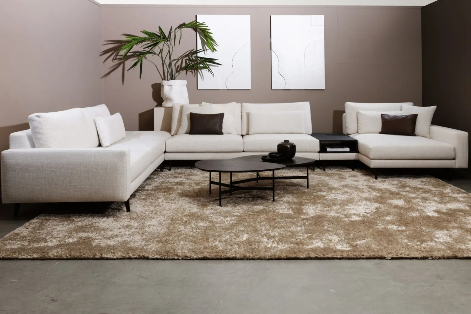 Elementenbanken-Eijerkamp Collectie Nisa Elementenbank Light Grey