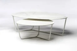Design Salontafels|Ovale Salontafels-Metaform Nobby Salontafel Wit