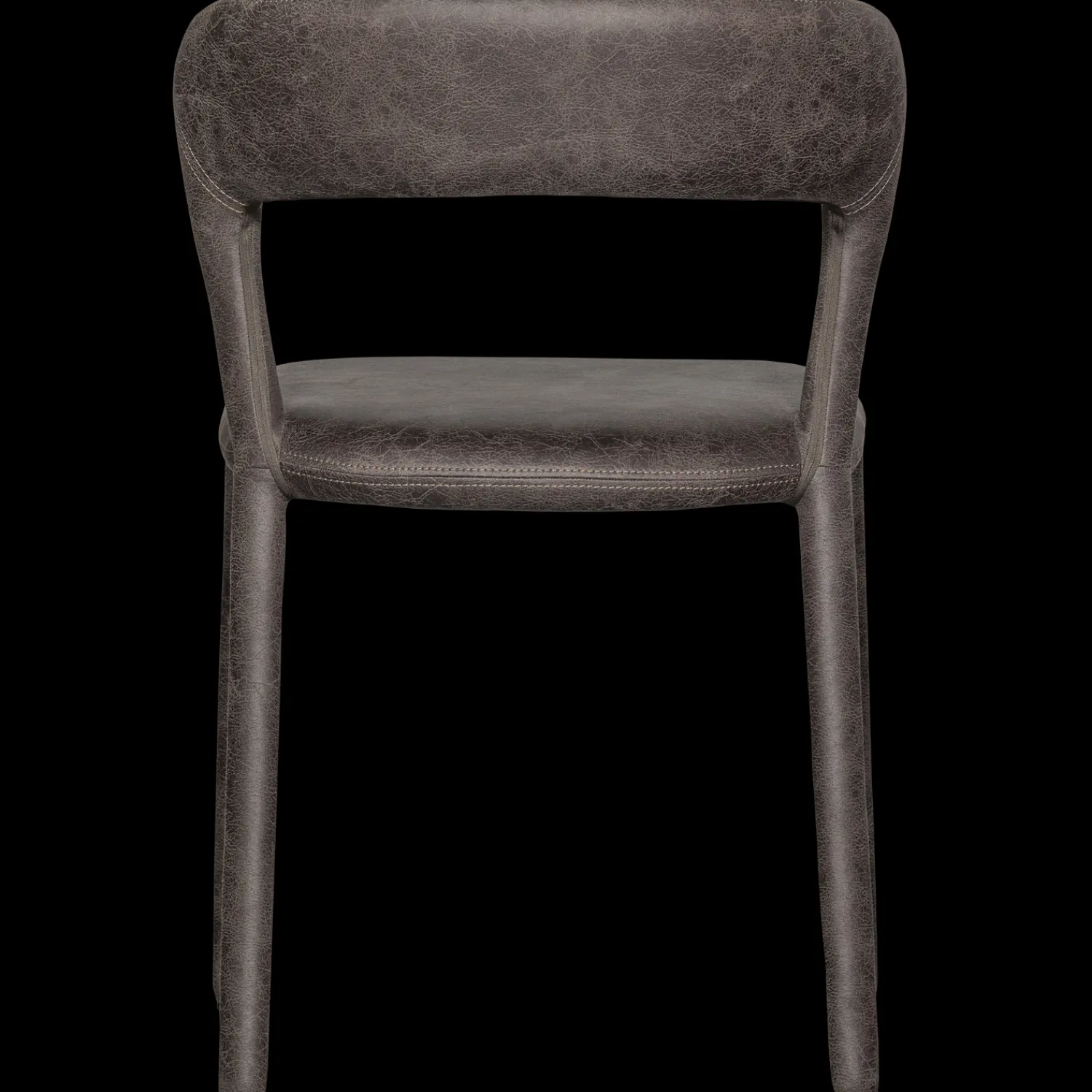 Eetkamerstoelen Zonder Armleuning-WOOOD Noble Eetkamerstoel Black, Grey