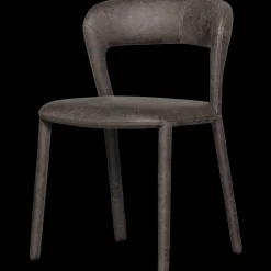 Eetkamerstoelen Zonder Armleuning-WOOOD Noble Eetkamerstoel Black, Grey